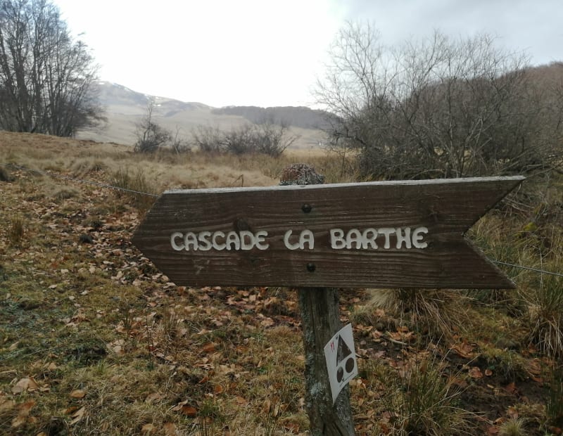 La cascade de la Barthe - Picherande