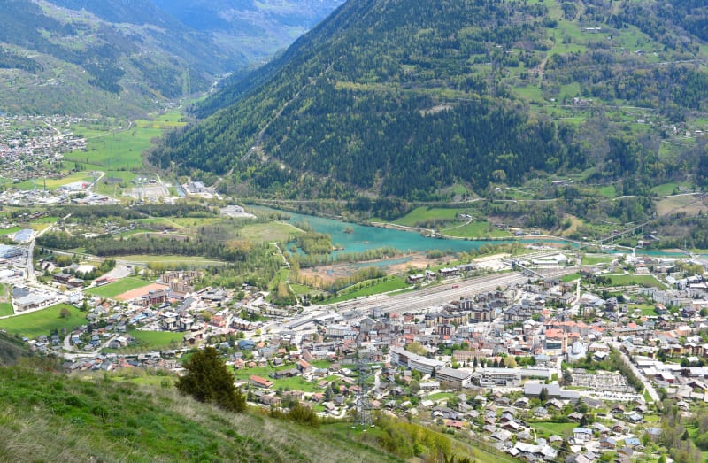 Boucle de Bourg-Saint-Maurice aux Illettes à vélo - Bourg-Saint-Maurice