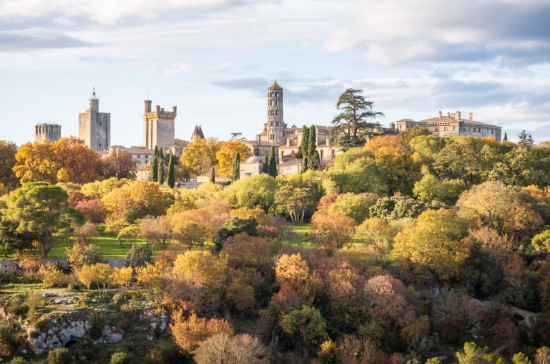 Balade à vélo dans les paysages d'Uzès - Uzès