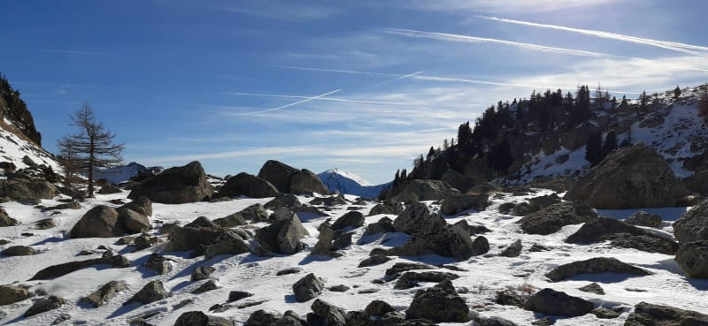Le lac Nègre en partant du Boréon - Saint-Martin-Vésubie