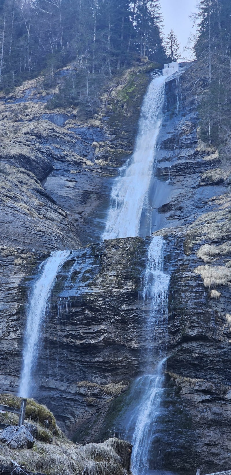 Cascade du Rouget, circuit en 8, depuis Salvagny - Sixt-Fer-à-Cheval
