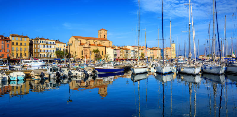La Ciotat Centre et la côte jusqu'à Saint-Cyr - La Ciotat