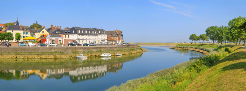 La Baie de Somme à vélo d'Abbeville à Saint-Valery - Abbeville