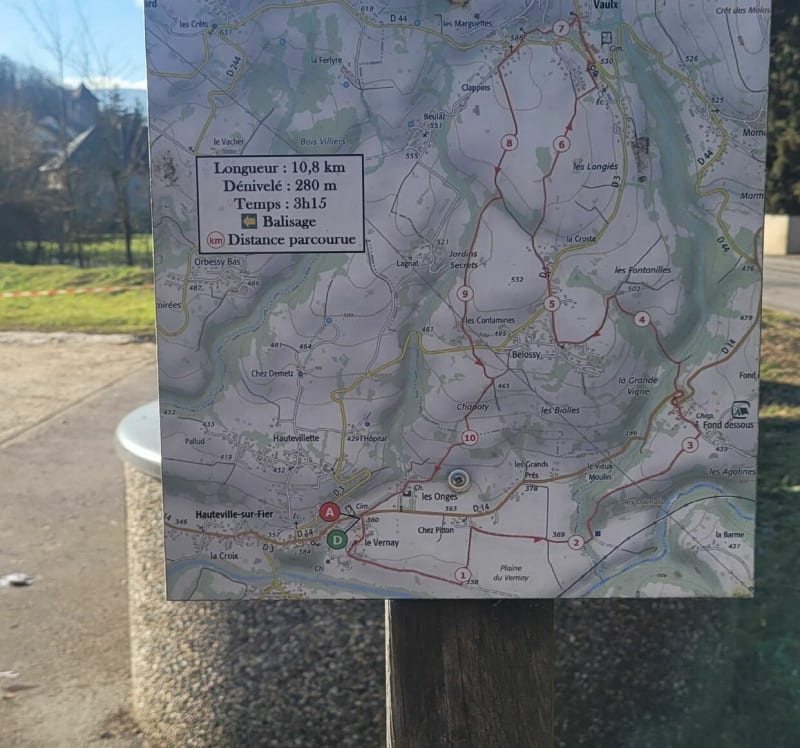 Circuit des Ondes - Hauteville-sur-Fier
