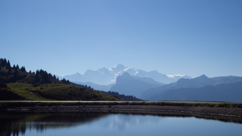 Samoëns et le Lac de Joux Plane, à vélo - Samoëns