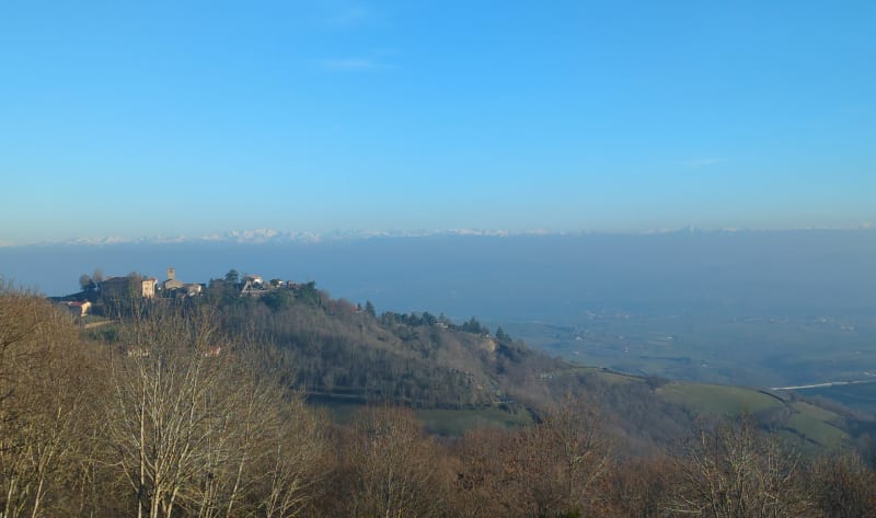 Dans les Monts du Lyonnais, par Grand Mont, depuis Riverie - Riverie