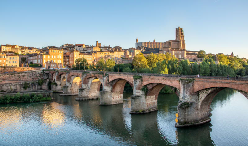 Albi par les rives du Tarn et son patrimoine architectural - Albi