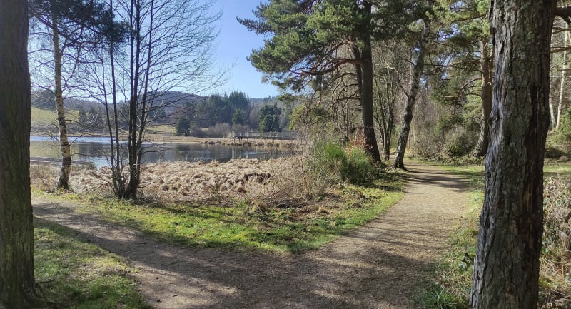 Balade autour du lac du Moulinet - Le Buisson