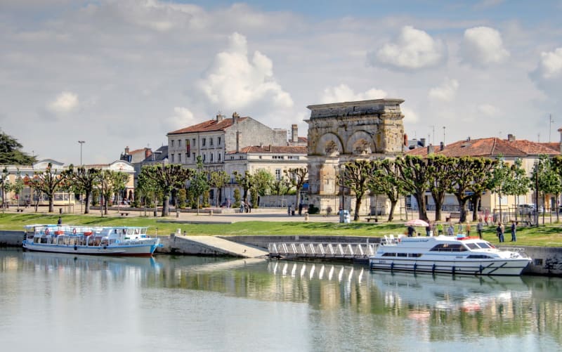 Vallée de la Charente à vélo, Saintes à Saint-Savinien (Jour 7) - Saintes
