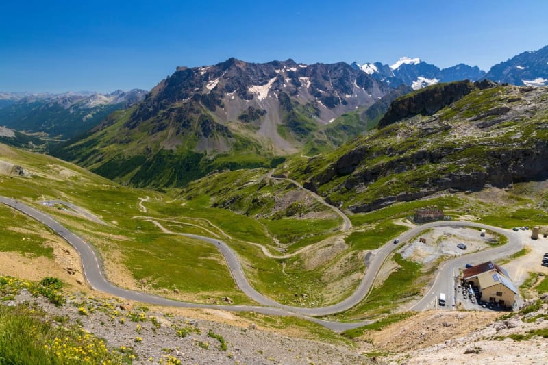 Le col du Galibier en partant de Monêtier-les-Bains - Le Monêtier-les-Bains