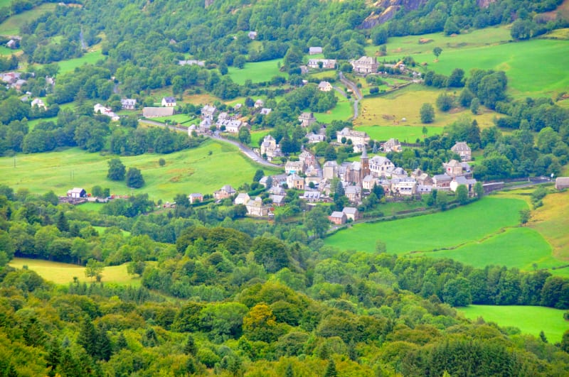 Col d'Aulac et tour des burons du Cantal - Le Falgoux