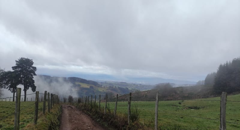 Depuis le col du Pavillon - Cours