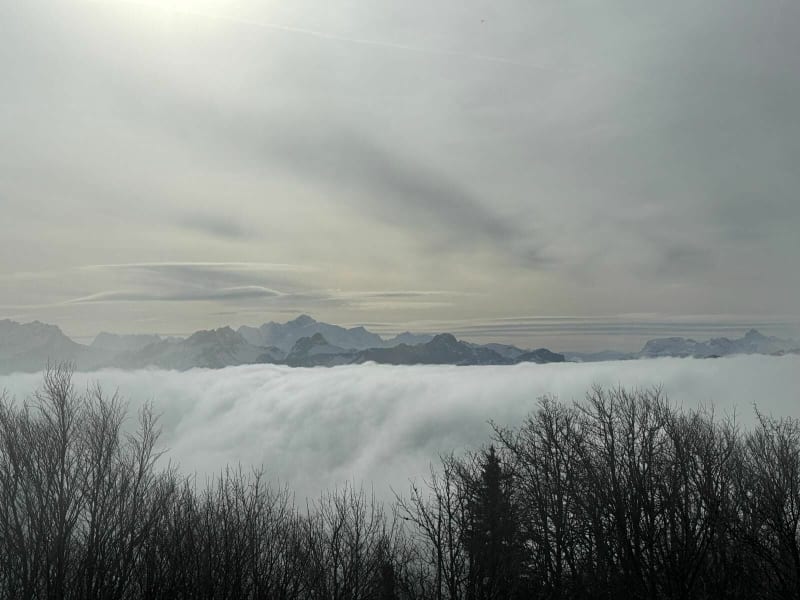 Des Moises au Mont Forchat - Draillant