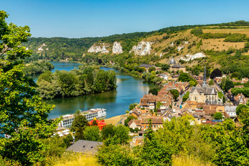 Vallée de la Seine à vélo, Vernon aux Andelys (Jour 6) - Vernon