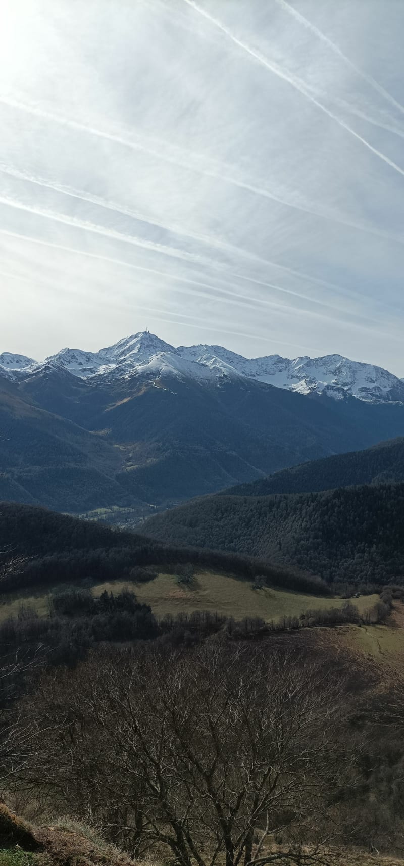 Le Monné depuis les plaines - Bagnères-de-Bigorre