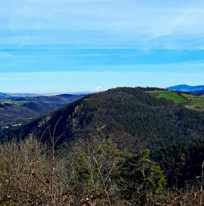 Gorges de la Loire, rive gauche depuis Caloire - Caloire
