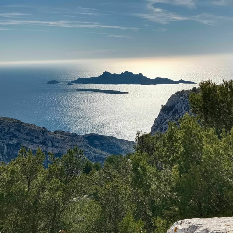 Montée a la Croix de Marseilleveyre, par le Col des Chèvres - Marseille