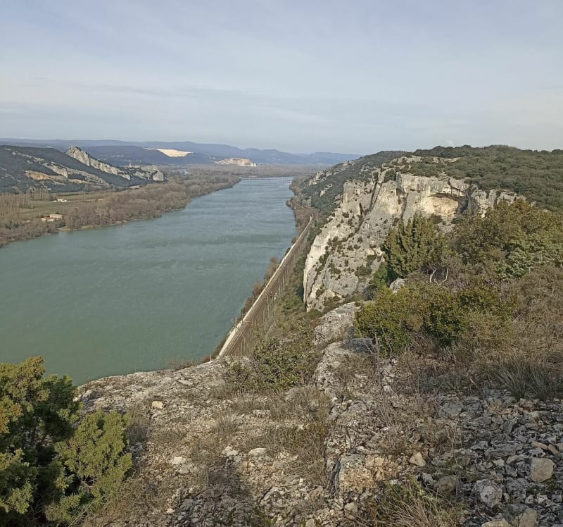 Falaises à Donzère - Donzère