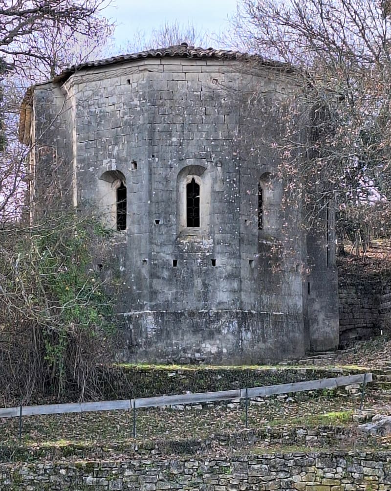 Carluc au départ du prieuré - Reillanne