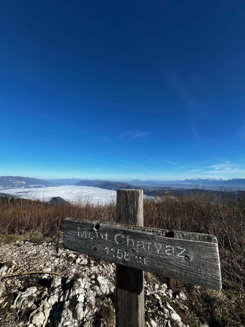 Randonnée au Mont Charvaz 1158m - La Chapelle-du-Mont-du-Chat