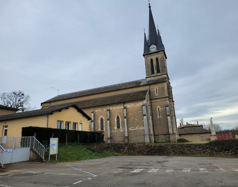 De l'église de Guéreins à l'église de Belleville - Guéreins