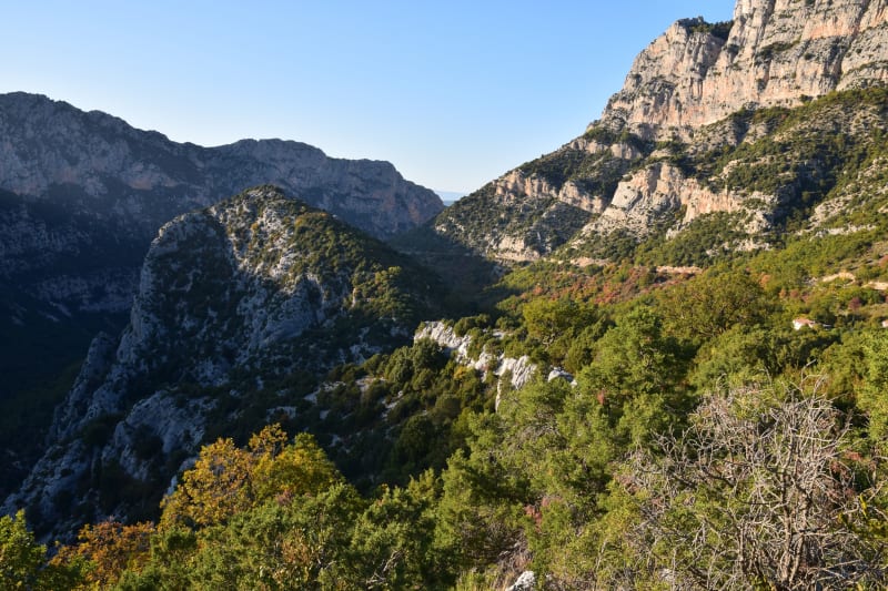 Col d'Ayen et vertige sur les Gorges du Verdon à vélo - La Palud-sur-Verdon