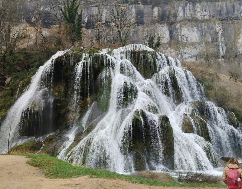 Des cascades de Baume au cirque - Baume-les-Messieurs