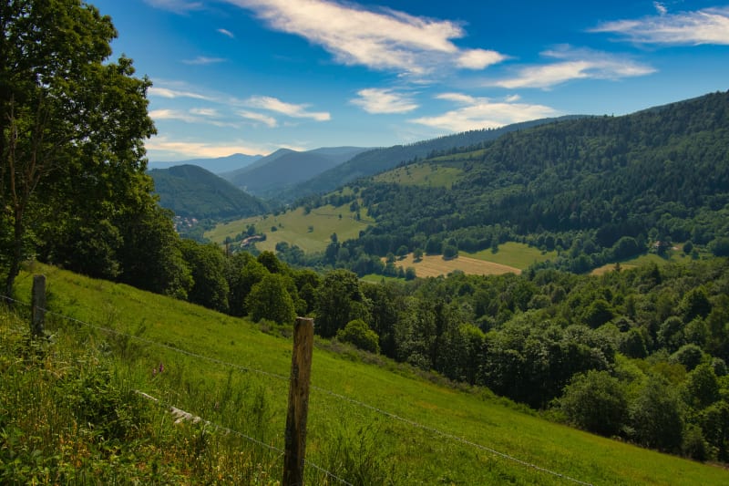 Col d'Urbeis et petites routes vosgiennes à vélo - Provenchères-et-Colroy