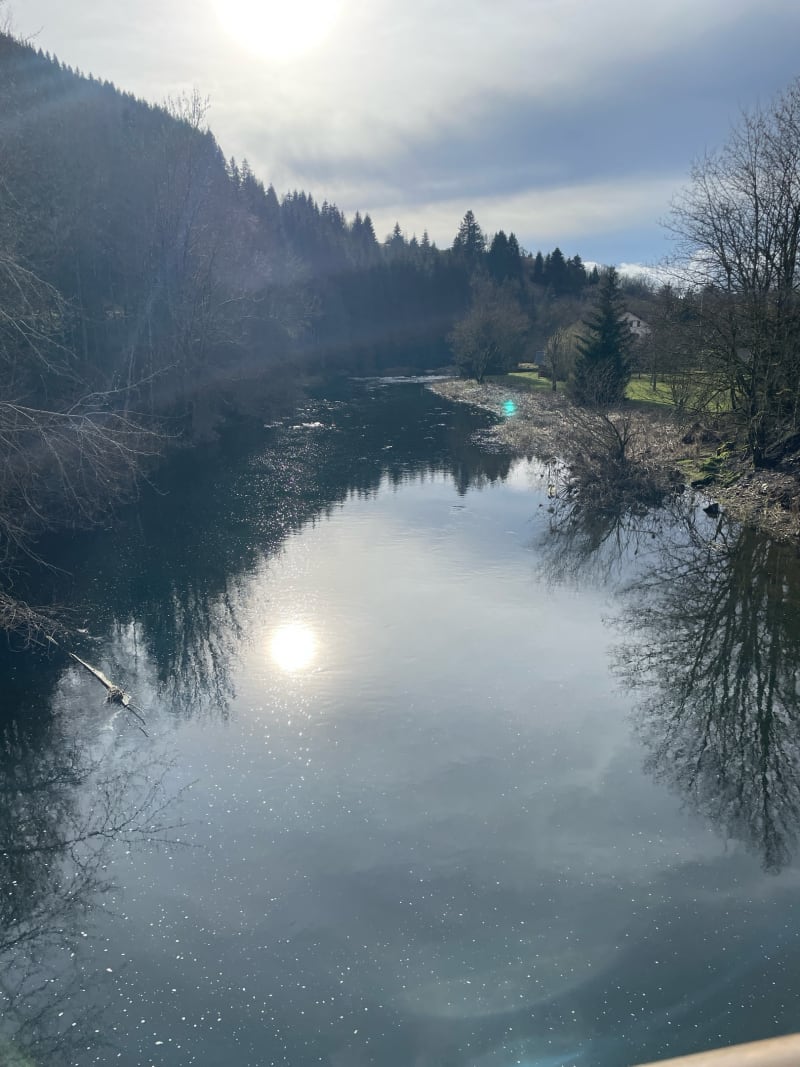 Les rives du Doubs - Arçon