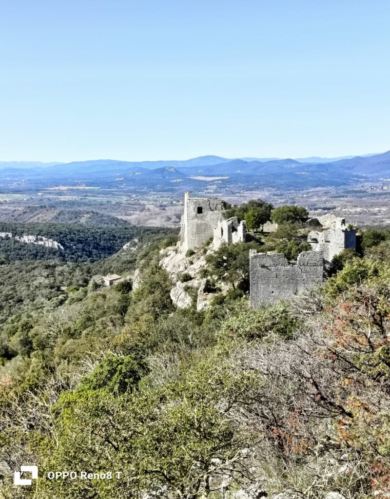 Randonnée autour du Château d'Allègre - Allègre-les-Fumades