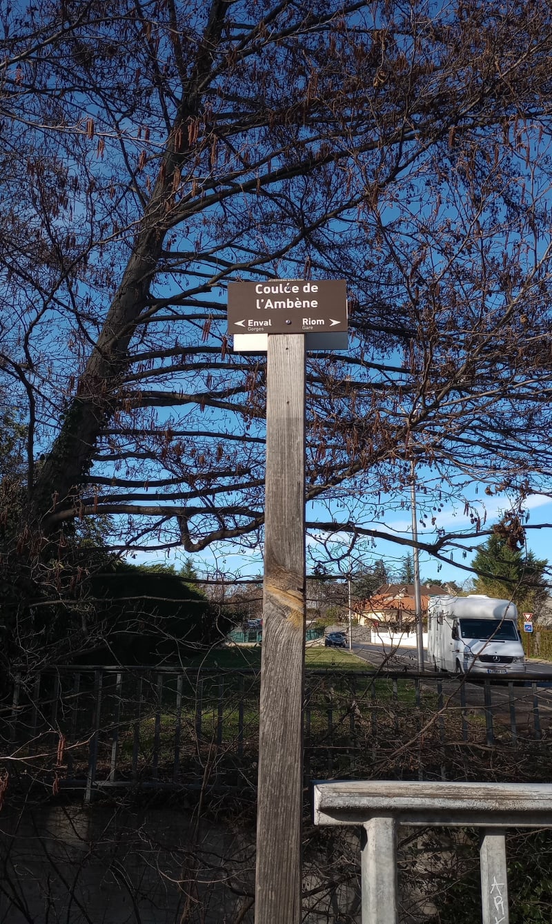 La coulée de L'Ambène - Mozac