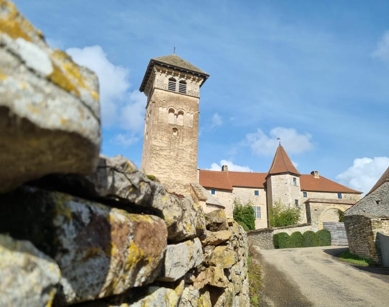 De Mont Saint-Romain à Blanot - Blanot