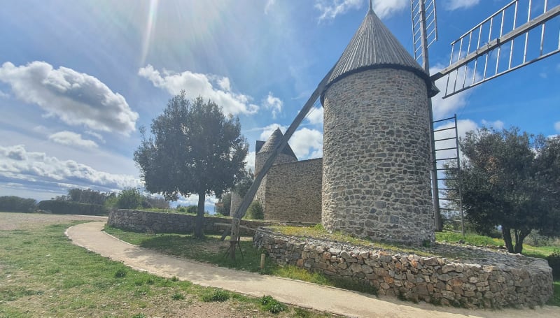 De molens van Faugères - Faugères