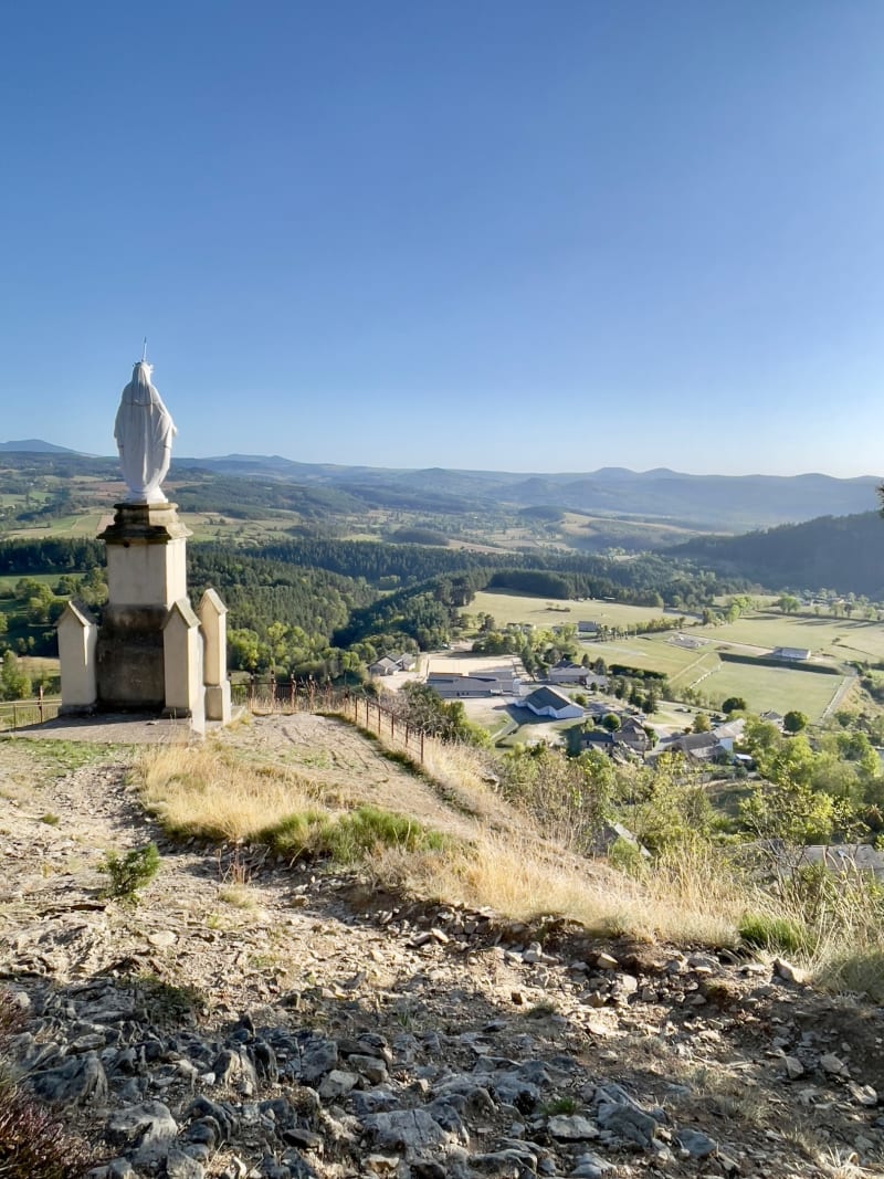 Cirque de Billière - Vierge de Saint-Pierre-Eynac - Saint-Pierre-Eynac