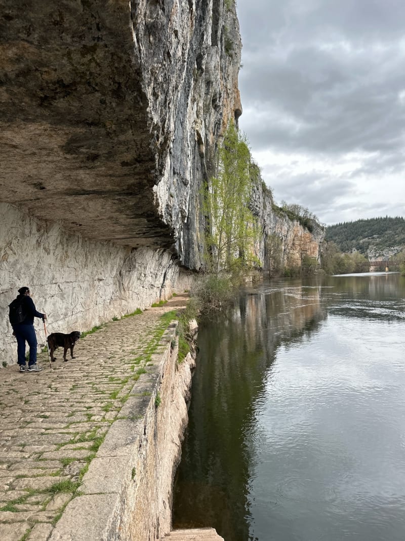 De Saint-Cirq-Lapopie à Bouzies par le chemin de hallage - Saint-Cirq-Lapopie