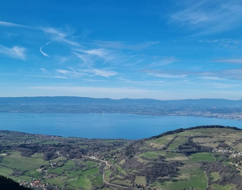 Montée au Mont Baron - Bernex