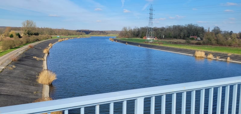 Entre 2 ponts à Pommeroeul - Le Crotoy