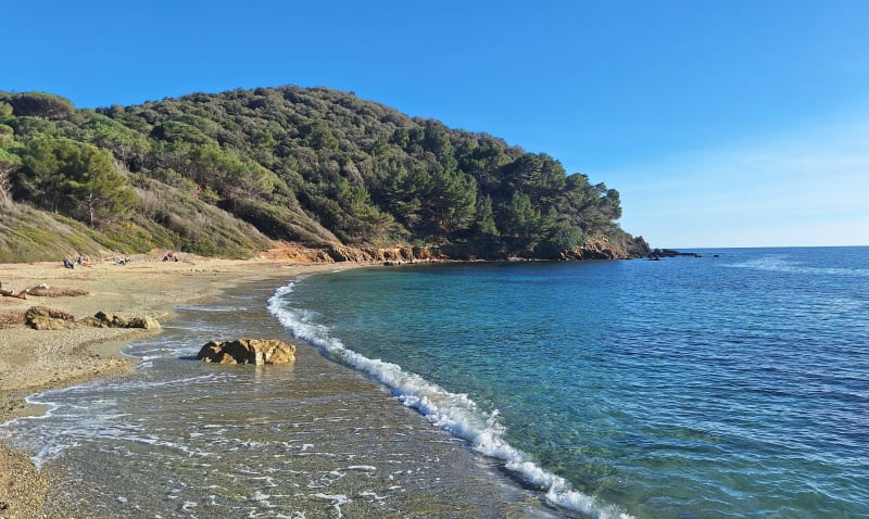 Plage de Gigaro à plage des Bruis - La Croix-Valmer