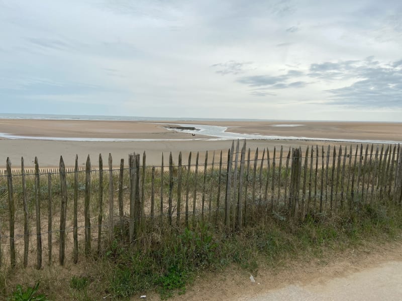 De snede van de Aiguillon aan de zee - La Tranche-sur-Mer