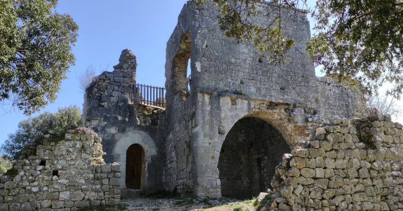 Randonnée aux Fumades d'Allègre - Allègre-les-Fumades