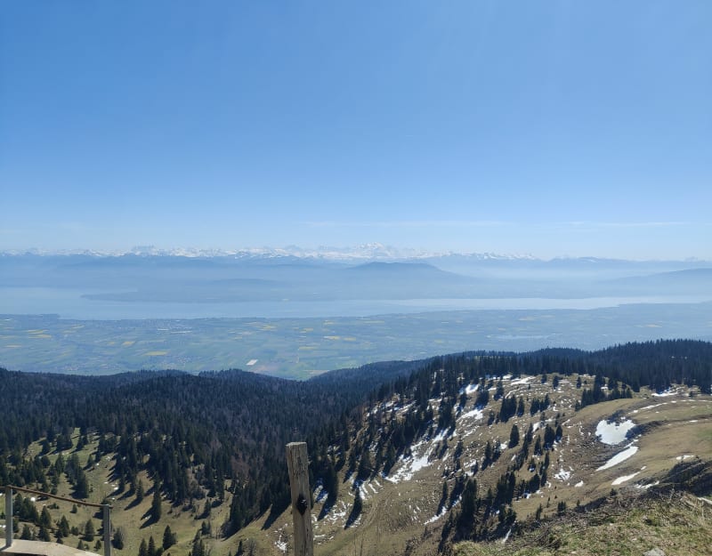 Mont reculet et Crêt de la neige par Lélex - Lélex