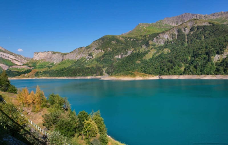 Tour du lac de Roselend à pied - Beaufort