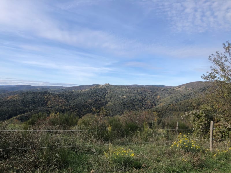 Saint Georges les bains par le col de Ghilac - Saint-Laurent-du-Pape