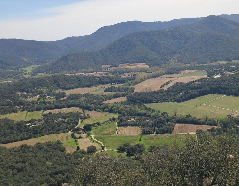 La Môle, Chapelle Ste-Magdeleine et barrage de la Verne - La Mole