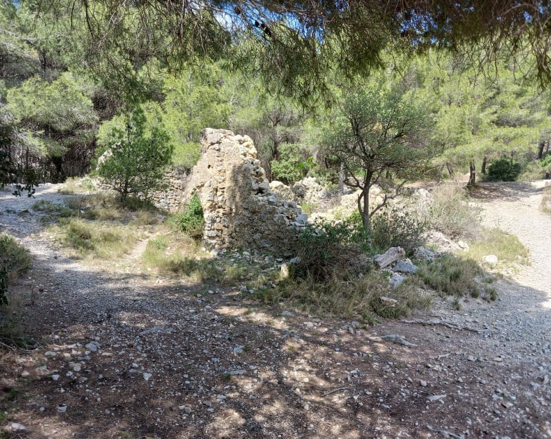 L'ancienne bergerie et la Fontaine des Chevriers - Gruissan