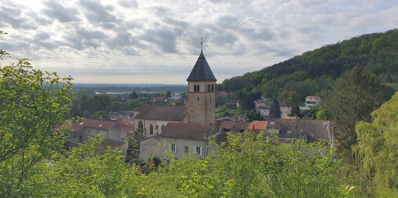 Balade sur les hauteurs de Vaux par St-Ruffine - Vaux
