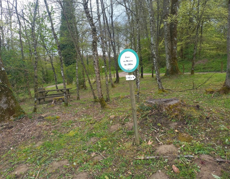 Croix des Brûlées et réservoir de Bouzey - Chaumousey