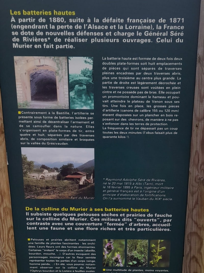 Les Batteries Hautes et Col du Gourlu - Saint-Martin-d'Hères