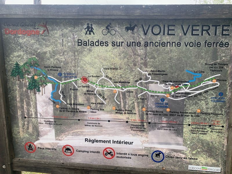 Flow vélo départ St Pardoux la Rivière - Saint-Pardoux-la-Rivière