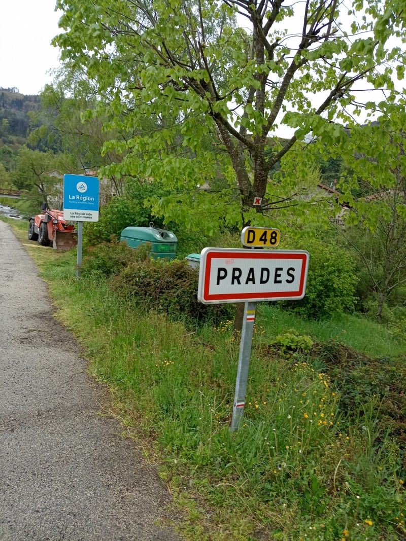 Charraix de drie valleien, via Prades - Charraix
